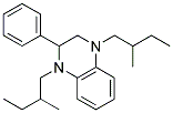 1,2,3,4-TETRAHYDRO-1,4-BIS(2-METHYLBUTYL)-2-PHENYLQUINOXALINE Struktur