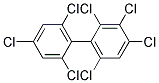 2,2',3,4,4',6,6'-HEPTACHLOROBIPHENYL SOLUTION 100UG/ML IN HEXANE 2ML Struktur