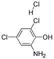 2-AMINO-4,6-DICHLOROPHENOL HYDROCHLORIDE Struktur