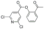 2-ACETYLPHENYL 2,6-DICHLOROISONICOTINATE, TECH Struktur