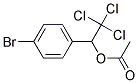 1-(4-BROMOPHENYL)-2,2,2-TRICHLOROETHYL ACETATE, TECH Struktur