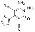 1,6-DIAMINO-2-OXO-4-(2-THIENYL)-1,2-DIHYDROPYRIDINE-3,5-DICARBONITRILE, TECH Struktur