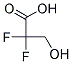 2,2-DIFLUORO-3-HYDROXYPROPIONIC ACID Struktur