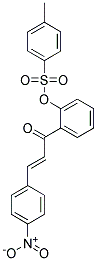 2-[3-(4-NITROPHENYL)ACRYLOYL]PHENYL 4-METHYLBENZENE-1-SULPHONATE Struktur