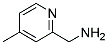 2-AMINOMETHYL-4-METHYLPYRIDIN Struktur