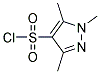 1,3,5-TRIMETHYLPYRAZOLE-4-SULPHONYL CHLORID Struktur