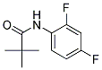 2,4-DIFLUORO-N-(2,2,-DIMETHYLPROPANOYL)ANILIN Struktur