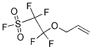 2-ALLYLOXY-1,1,2,2-TETRAFLUOROETHANESULPHONYL FLUORID Struktur