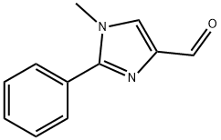 1-METHYL-2-PHENYL-1H-IMIDAZOLE-4-CARBALDEHYDE Struktur