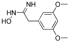 2-(3,5-DIMETHOXY-PHENYL)-N-HYDROXY-ACETAMIDINE Struktur