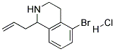 1-ALLYL-5-BROMO-1,2,3,4-TETRAHYDRO-ISOQUINOLINE HYDROCHLORIDE Struktur