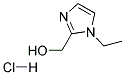 (1-ETHYL-1H-IMIDAZOL-2-YL)-METHANOL HCL Struktur