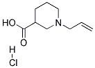 1-ALLYL-PIPERIDINE-3-CARBOXYLIC ACID HYDROCHLORIDE Struktur