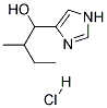 1-(1H-IMIDAZOL-4-YL)-2-METHYL-BUTAN-1-OL HCL Struktur