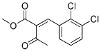 2,3-DICHLOROBENZILIDENE METHYL ACETOACETATE Struktur