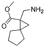 1-AMINOMETHYL-SPIRO[2,4]HEPTANE-1-CARBOXYLIC ACID METHYL ESTER Struktur