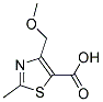 2-METHYL-4-METHOXYMETHYL-THIAZOLE-5-CARBOXYLIC ACID Struktur