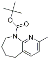 2-METHYL-5,6,7,8-TETRAHYDRO-PYRIDO[2,3-B]AZEPINE-9-CARBOXYLIC ACID TERT-BUTYL ESTER Struktur