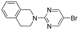 2-(5-BROMOPYRIMIDIN-2-YL)-1,2,3,4-TETRAHYDROISOQUINOLINE Struktur