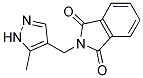 2-(5-METHYL-1H-PYRAZOL-4-YLMETHYL)-ISOINDOLE-1,3-DIONE Struktur