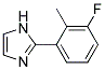 2-(3-FLUORO-2-METHYL-PHENYL)-1H-IMIDAZOLE Struktur