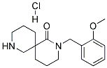 2-(2-METHOXYBENZYL)-2,8-DIAZASPIRO[5.5]UNDECAN-1-ONE HYDROCHLORIDE Struktur