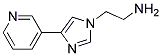 2-(4-PYRIDIN-3-YL-IMIDAZOL-1-YL)-ETHYLAMINE Struktur