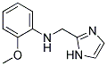 (1H-IMIDAZOL-2-YLMETHYL)-(2-METHOXY-PHENYL)-AMINE Struktur