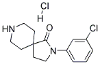 2-(3-CHLOROPHENYL)-2,8-DIAZASPIRO[4.5]DECAN-1-ONE HYDROCHLORIDE Struktur