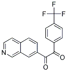 1-ISOQUINOLIN-7-YL-2-(4-TRIFLUOROMETHYL-PHENYL)-ETHANE-1,2-DIONE Struktur