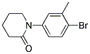 1-(4-BROMO-3-METHYL-PHENYL)-PIPERIDIN-2-ONE Struktur