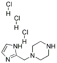 1-(1H-IMIDAZOL-2-YLMETHYL)-PIPERAZINE 3HCL Struktur