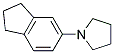 1-INDAN-5-YL-PYRROLIDINE Struktur