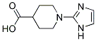 1-(1H-IMIDAZOL-2-YL)-PIPERIDINE-4-CARBOXYLIC ACID Struktur