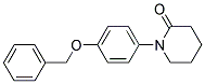 1-(4-BENZYLOXY-PHENYL)-PIPERIDIN-2-ONE Struktur