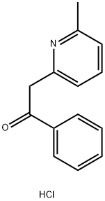 2-(6-METHYL-PYRIDIN-2-YL)-1-PHENYL-ETHANONEHYDROCHLORIDE Struktur