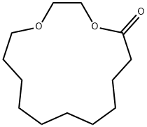 1,4DIOXA-CYCLOPENTADECAN-5-ONE Struktur