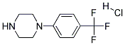 1-(4-Trifluoromethylphenyl)piperazine hydrochloride  Struktur