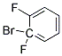 1-Bromo-1,2-Difluorobenzene Struktur