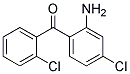 2-amino-4,2'-dichlorobenzophenone Struktur