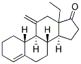 13-ethyl-11-methylene-gon-4(5)-ene-17-one Struktur