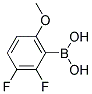 2,3-Difluoro-6-methoxybenzeneboronic acid Struktur