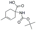 1-Amino-4-methylcyclohex-3-ene-1-carboxylic acid, N-BOC protected Struktur