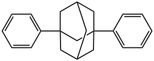 1,3-diphenyl adamantane Struktur