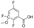 2,3,5-Trifluoro-3-Methoxybenzoic Acid Struktur