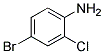 2-CHLORO-4-BROMOANILINE Struktur