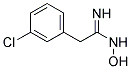 2-(3-CHLORO-PHENYL)-N-HYDROXY-ACETAMIDINE Struktur