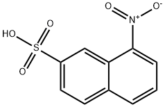 1-Nitronaphthalene-7-Sulfonic Acid Struktur