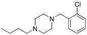 1-(2-Chlorobezyl)-4-Butylpiperazine Struktur