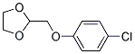 2-[(4-Chlorophenoxy)Methyl]-1,3-Dioxolane Struktur